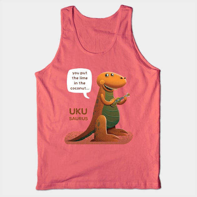 Ukusaurus Tank Top by Cfloresdesign